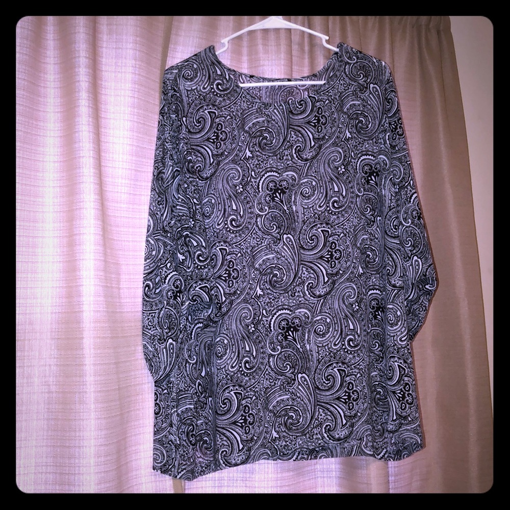 Women sheer top